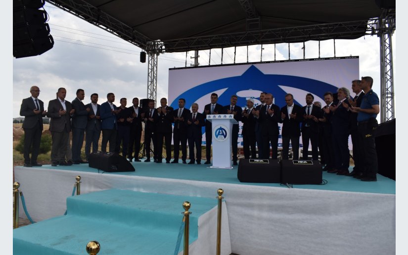 Akşehir Organize Sanayi Bölgesinde’de Yeni Tesislerin Temeli Atıldı