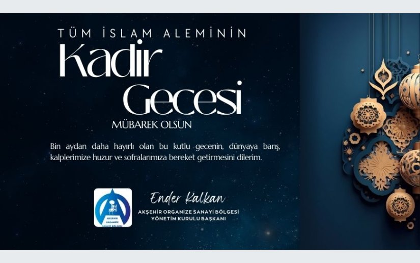 KADİR GECEMİZ MÜBAREK OLSUN