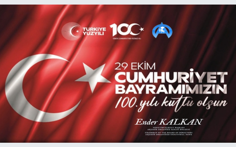 CUMHURİYETİMİZİN 100. YILI KUTLU OLSUN